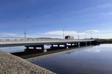 Мост через реку Урулюнгуй открыли после ремонта в Забайкалье правительство Забайкалья