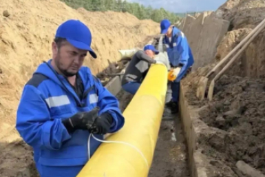 Прокладка трубы канал правительства Забайкалья в МАХ (12+)