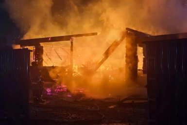 Пожар в Смоленке канал в МАХ (12+) ГУ МЧС по Забайкалью