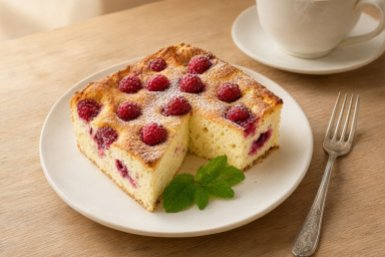 Вкус лета, застывший в облаке: нежнейшая малиновая запеканка без лишних хлопот